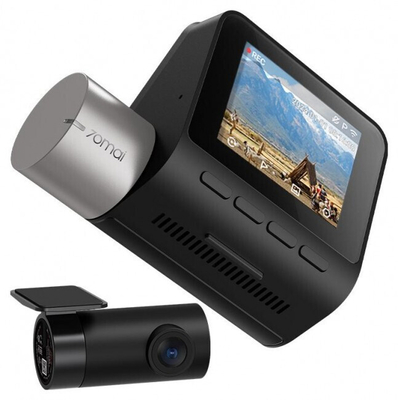 70mai A510-1 Front & Rear Dash Cam w. Screen set w. RC11 Rearview Cam - 1600p, 3k pic, Loop rec Car