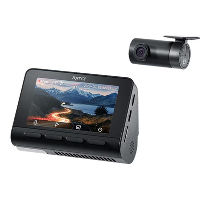 70mai A800SE-1 Front & Rear Dash Cam 4k w. 3inch screen set w. Rearview Cam - 2160p 140FOV