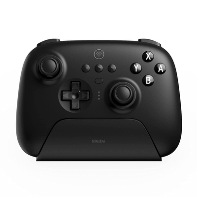 8BitDo Ultimate Bluetooth & 2.4g Ασύρματο χειριστήριο Μαύρο Hall Effect (RET00316) για Switch, Windows PC, Steam Deck