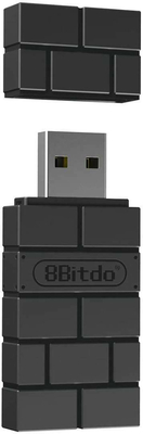 8Bitdo Wireless USB Adapter 2 (Compatible with Switch/Switch OLED, Windows, Mac, Raspberry Pi, Xbox Series X/S Controller, Xbox