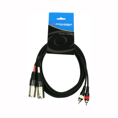 Accu cable AC-2XM-2RM/1,5 Καλώδιο XLR σε RCA
