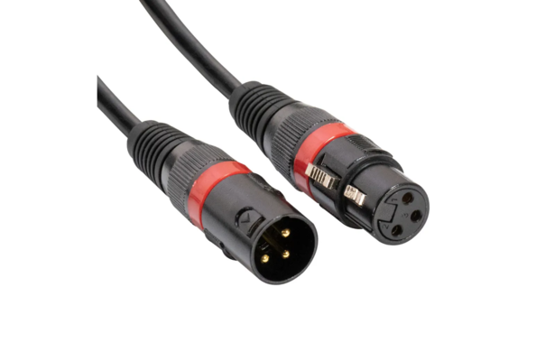 Accu Cable AC-DMX3/10 3 p. XLRm/3 p. XLRf 10m DMX