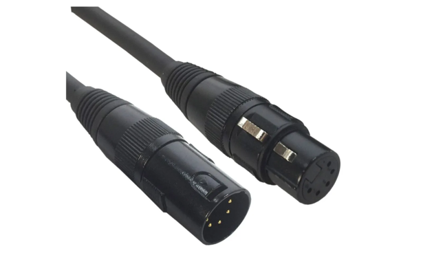 ACCU-CABLE AC-DMX5/10 - 5 P. XLRm/5 P. XLR F 10m