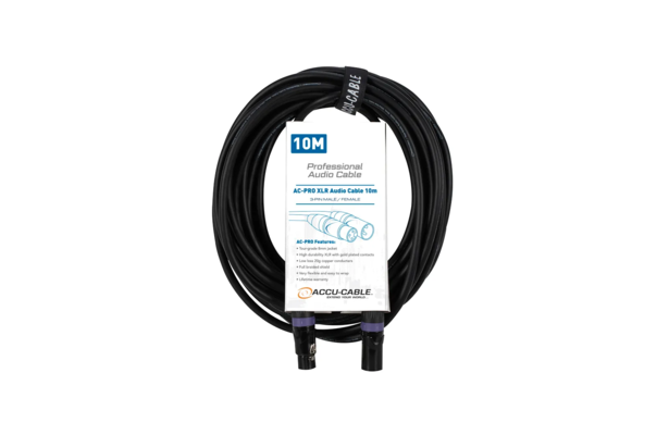Accu-cable AC-PRO XLR audio cable 10,0m