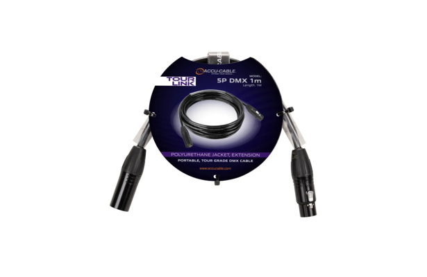 Accu-cable Tour Link 5P DMX 1m