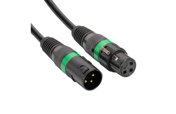 Accucable AC-DMX3/5 DMX καλώδιο XLR (3P) αρσενικό σε XLR (3P) θηλυκό 5m
