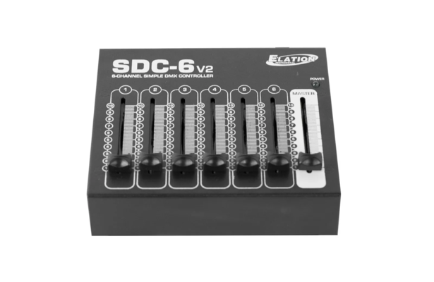 ADJ SDC6 Faderdesk V2 Κονσόλα φωτισμού Μαύρο