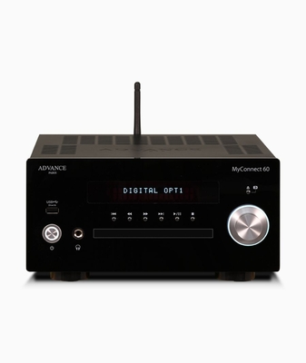 Advance Paris MyConnect 60 All in One System 2x60W με Wifi, Ethernet, FM, DAB+ Black Black