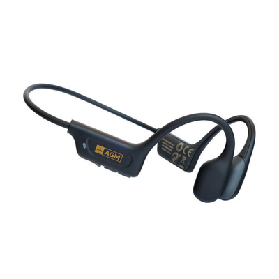 AGM Motion Buds 1  Ασύρματα Ακουστικά Open Ear Bluetooth 5.2, IP68, USB Type-C, Μαύρο