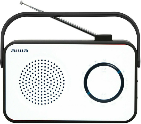 Aiwa R-190BW Φορητό Ραδιόφωνο Ρεύματος / Μπαταρίας Λευκό