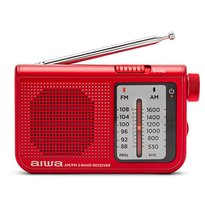 Aiwa RS-55 Ραδιοφωνάκι Μπαταρίας Κόκκινο