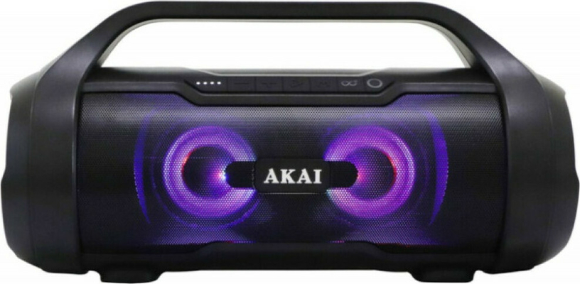 Akai ABTS-50 Ηχείο Bluetooth  Ραδιόφωνο και διάρκεια μπαταρίας έως 7 ώρες Μαύρο