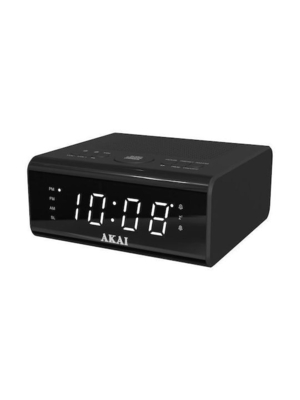 Akai ACR-2010 Ψηφιακό ρολόι-ξυπνητήρι με ραδιόφωνο AM/FM και διπλή αφύπνιση
