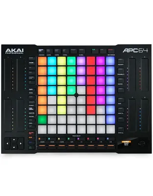 AKAI APC-64 Ableton Live Controller με 64 Velocity-Sensitive Pads και 8 Assignable Touch Strips