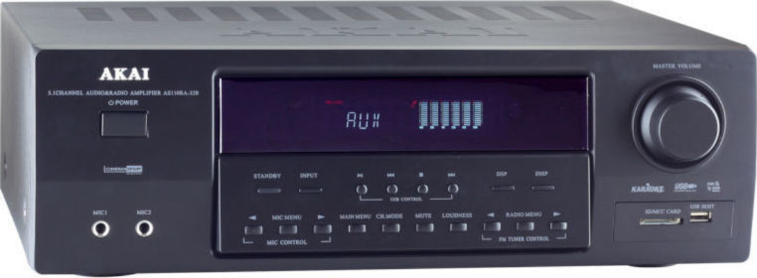 Akai AS110RA-320BT με bluetooth, USB και καραόκε