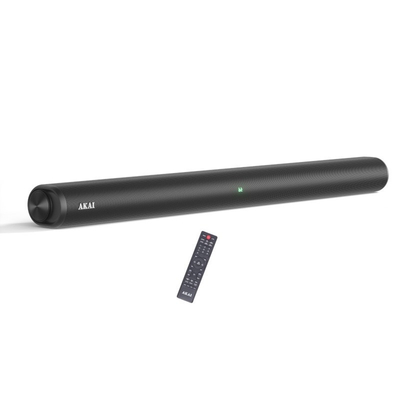 Akai ASB-6L Soundbar 2.0 καναλιών με Bluetooth, USB, Aux-In, HDMI, TWS, TX, FM, COAX, OPT, LED, EQ και τηλεχειριστήριο-60W RMS