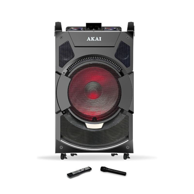Akai DJ-S3HB Διπλό φορητό ηχείο με μίκτη