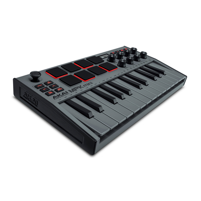 AKAI MPK Mini Grey mkIII Midi Keyboard 25 Πλήκτρων