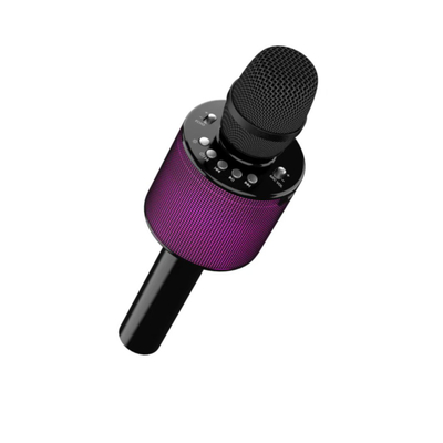 AKAI PartyVoice Mic Ασύρματο Μικρόφωνο Karaoke με Ηχείο, Bluetooth 5.4, 2.4 GHz & RGB Φωτισμο