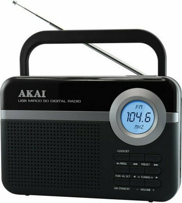 Akai PR006A-471U Ψηφιακό ραδιόφωνο με USB και κάρτα SD