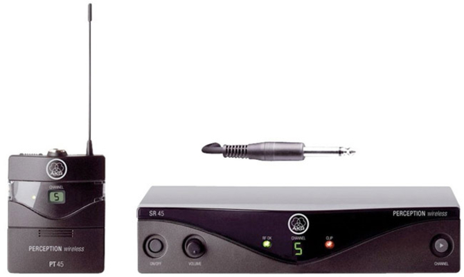 AKG ΑΣΥΡΜΑΤΟ ΣΥΣΤΗΜΑ ΧΩΡΙΣ ΜΙΚΡΟΦΩΝΟ 5 ΣΥΧΝΟΤΗΤΩΝ UHF