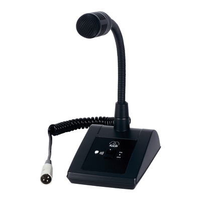 AKG ΜΙΚΡΟΦΩΝΟ ΔΥΝΑΜΙΚΟ GOOSENECK ME ΕΠΙΤΡΑΠΕΖΙΑ ΒΑΣΗ