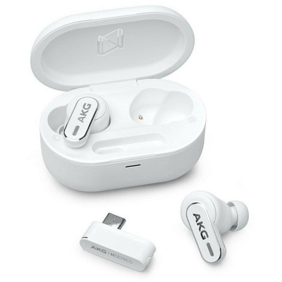 AKG N5 HYBRID True Wireless White Ακουστικά με Μικρόφωνο Bluetooth