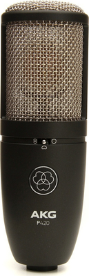 AKG Perception 420  Πυκνωτικό Μικρόφωνο XLR Τοποθέτηση Shock Mounted/Clip On Φωνής Black