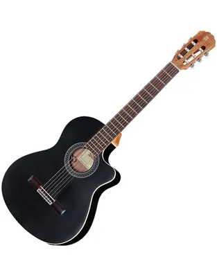 ALHAMBRA Black Satin CW EZ Ηλεκτροκλασική Κιθάρα 4/4