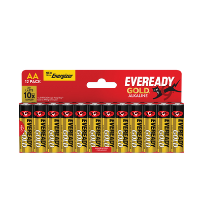 Αλκαλικές μπαταρίες σε EVEREADY GOLD from ENERGIZER ΑΑ-LR6 DHP12 EU