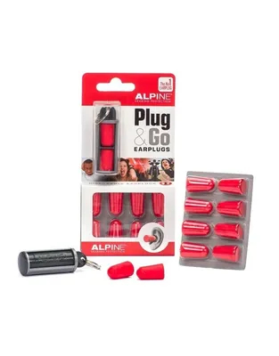 ALPINE Plug & Go Ωτοασπίδες Σετ 10 τεμαχίων με Θήκη - Travelbox