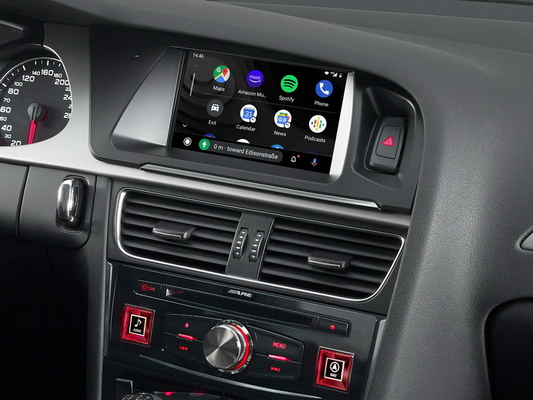 Alpine X703D-A Ηχοσύστημα Αυτοκινήτου για Audi A4 (Bluetooth/USB/GPS) με Οθόνη Αφής 7"