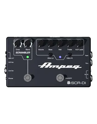 AMPEG SCR-DI Bass Πετάλι DI με Scrambler Overdrive