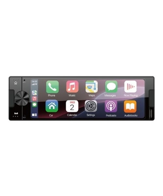 Ampire CPR60 1-DIN Ραδιόφωνο Αυτοκινήτου με Apple CarPlay/Android Auto