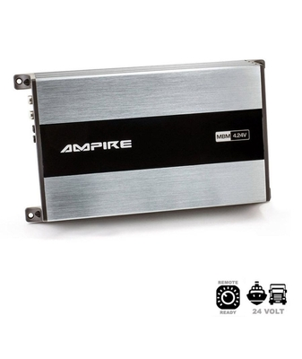 Ampire MBM4.24V-4G Ψηφιακός ενισχυτής Αυτοκινήτου 4 Καναλιών 4x100W 24V (Τεμάχιο)