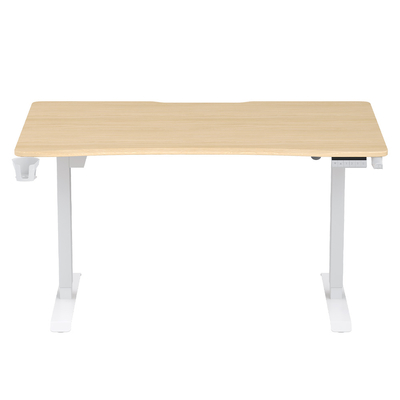 ANDA SEAT DESK XTREME 1.4m, Adjustable Height, Wood top/ White Leg