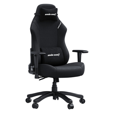 ANDA SEAT Gaming Chair LUNA Large Black Fabric AD18-44-B-F