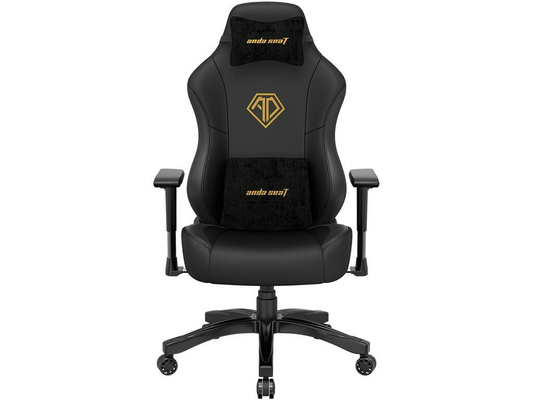 ANDA SEAT Gaming Chair PHANTOM-3 Large Black AD18Y-06-B-PVC (Black)
