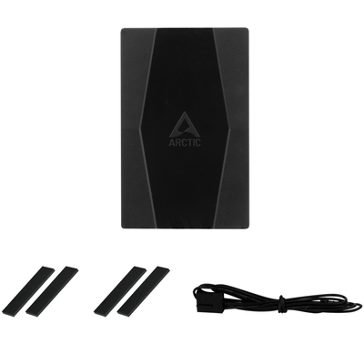 Arctic Case Fan Hub - PWM Sharing Hub for PC fans - 10 outputs - SATA Power