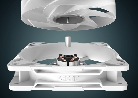 Arctic P14 Pro A-RGB (White) - PWM 140mm Case Fan - fluid dynamic bearing - max 2500 RPM - PWM regul