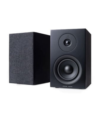Argon Audio Forus 4 Ζεύγος Ηχείων Hi-Fi Βιβλιοθήκης 2 Δρόμων Black
