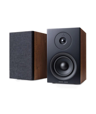 Argon Audio Forus 4 Ζεύγος Ηχείων Hi-Fi Βιβλιοθήκης 2 Δρόμων Walnut