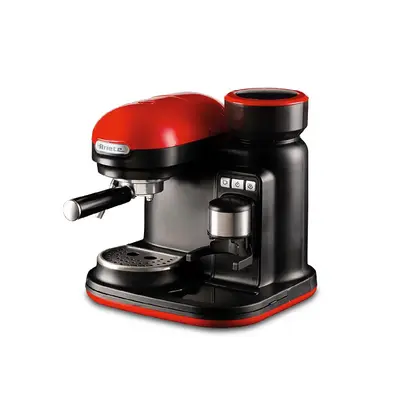 ARIETE 1318/00 Μηχανή Espresso με Μύλο Άλεσης Moderna Red