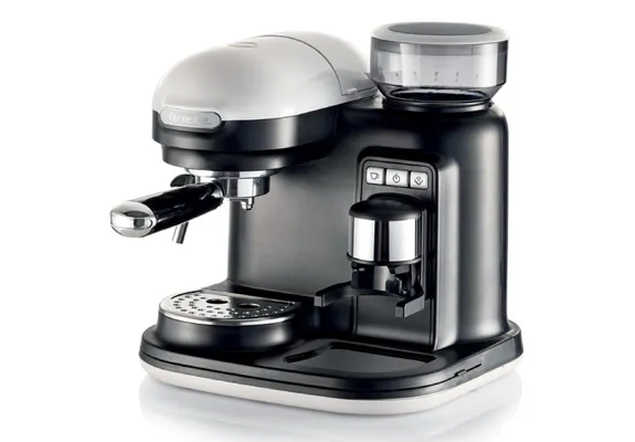 ARIETE 1318/01 Μηχανή Espresso με Μύλο Άλεσης Moderna White