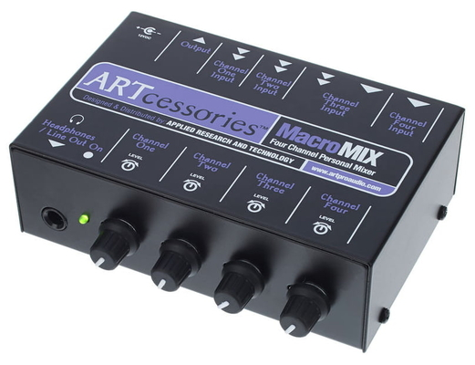 ART  ART Pro Audio MACROMix - Mixer 4 Καναλιών