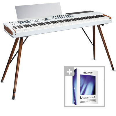 Arturia  Arturia KeyLab 88 MK2 + Wooden Legs + V Collection 6 - MIDI Keyboard Controller 88 Πλήκτρων