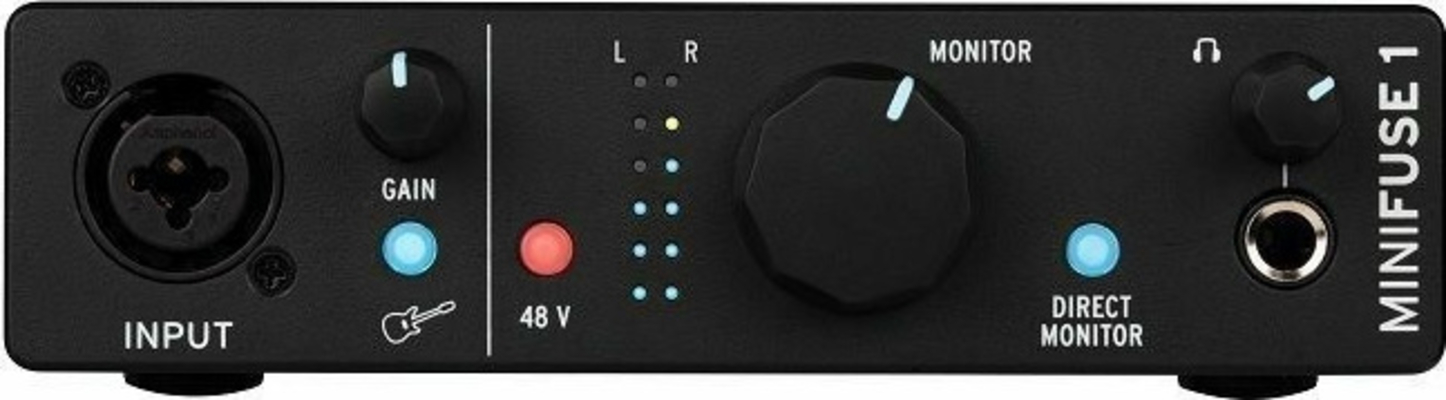 Arturia Minifuse 1 Εξωτερική Επαγγελματική Κάρτα Ήχου  (Black)