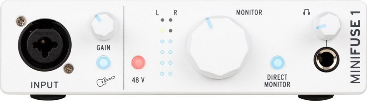 Arturia Minifuse 1 Εξωτερική Επαγγελματική Κάρτα Ήχου  (White)