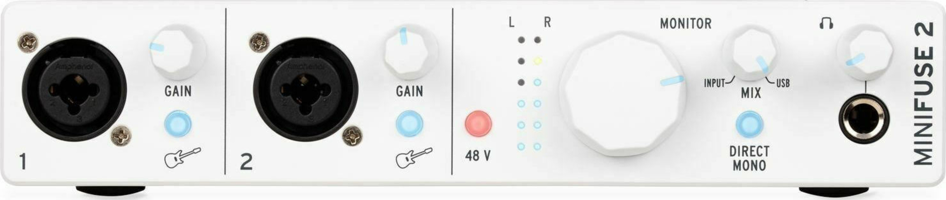 Arturia Minifuse 2 Εξωτερική Επαγγελματική Κάρτα Ήχου  (White)