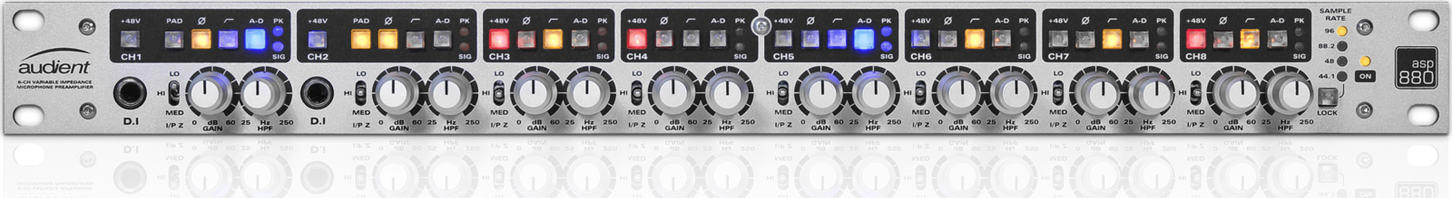 AUDIENT ASP-880 Προενισχυτής 8 Kαναλιών